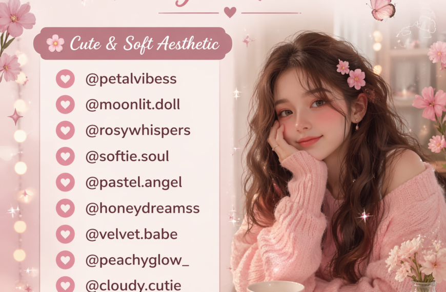 Username For Instagram For Girl Aesthetic