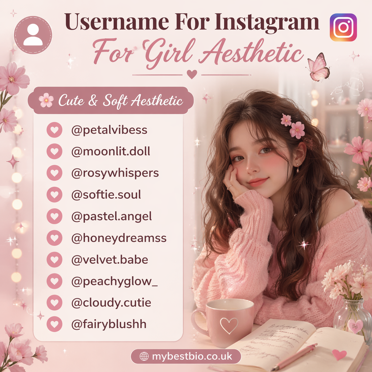 Username For Instagram For Girl Aesthetic
