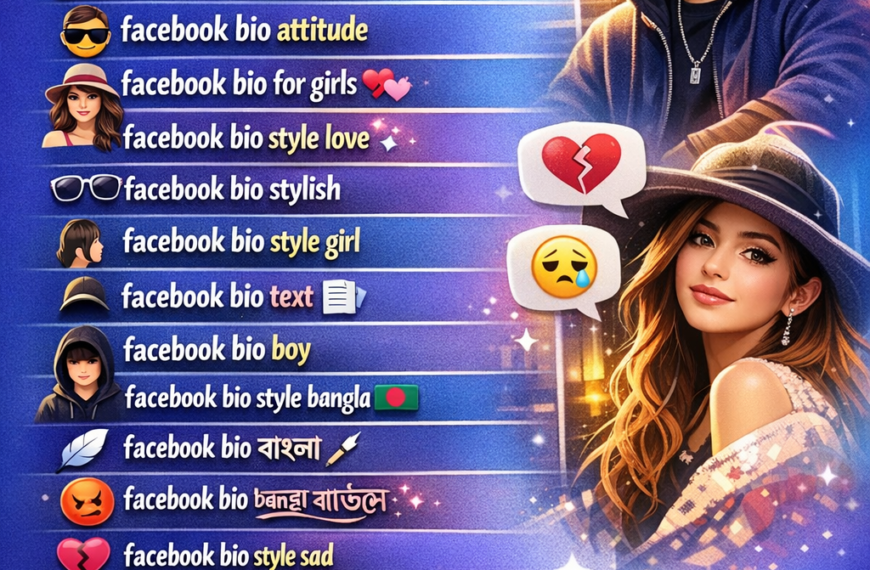 15+ Facebook Bio Ideas