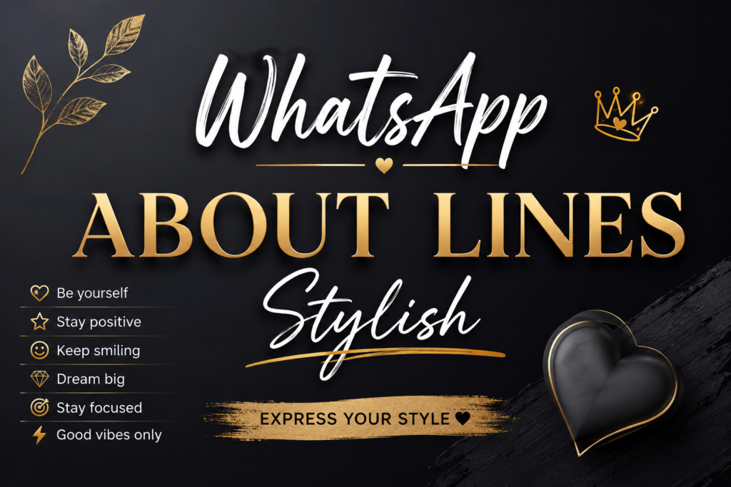 whatsapp about lines stylish
whatsapp bio
whatsapp bio ideas
quotes for whatsapp bio
whatsapp bio attitude
whatsapp bio stylish
whatsapp bio for life
captions for whatsapp bio
whatsapp bio for boys
whatsapp bio for boys attitude
caption for whatsapp bio
best whatsapp bio
whatsapp bio quotes
girls whatsapp bio for life
whatsapp bio for girls
best quotes for whatsapp bio
thought for whatsapp bio