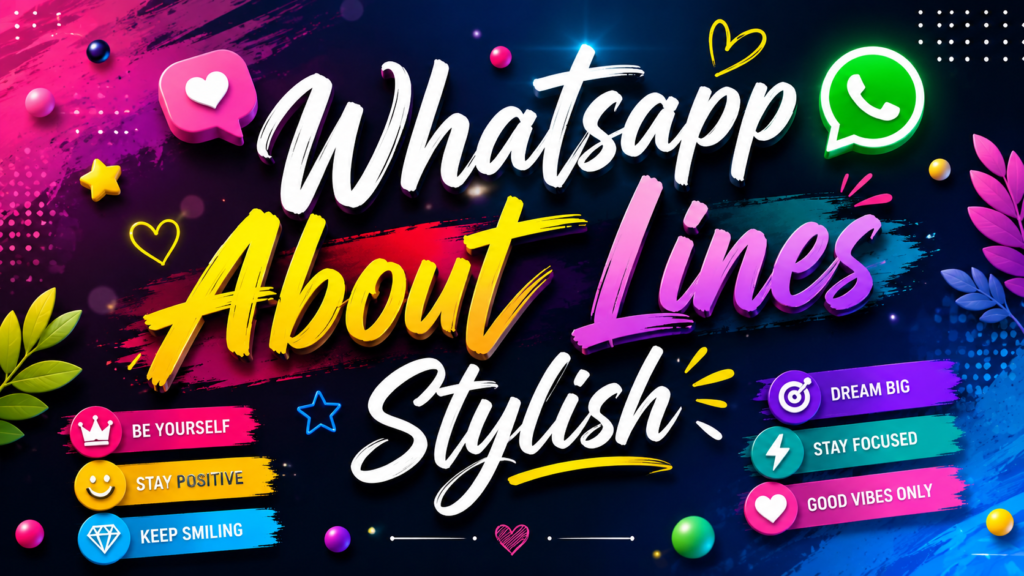 whatsapp about lines stylish
whatsapp bio
whatsapp bio ideas
quotes for whatsapp bio
whatsapp bio attitude
whatsapp bio stylish
whatsapp bio for life
captions for whatsapp bio
whatsapp bio for boys
whatsapp bio for boys attitude
caption for whatsapp bio
best whatsapp bio
whatsapp bio quotes
girls whatsapp bio for life
whatsapp bio for girls
best quotes for whatsapp bio
thought for whatsapp bio