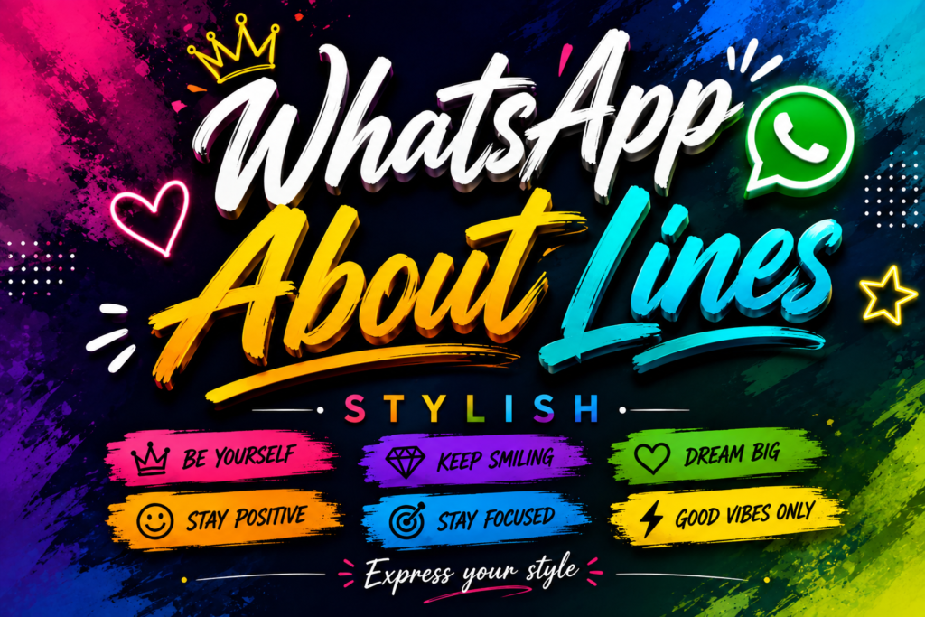 whatsapp about lines stylish
whatsapp bio
whatsapp bio ideas
quotes for whatsapp bio
whatsapp bio attitude
whatsapp bio stylish
whatsapp bio for life
captions for whatsapp bio
whatsapp bio for boys
whatsapp bio for boys attitude
caption for whatsapp bio
best whatsapp bio
whatsapp bio quotes
girls whatsapp bio for life
whatsapp bio for girls
best quotes for whatsapp bio
thought for whatsapp bio