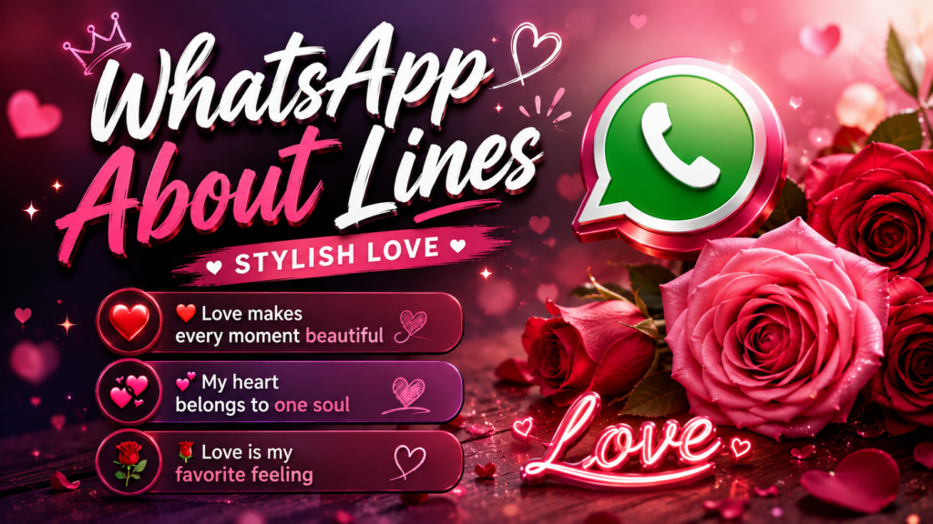 whatsapp about lines stylish
whatsapp bio
whatsapp bio ideas
quotes for whatsapp bio
whatsapp bio attitude
whatsapp bio stylish
whatsapp bio for life
captions for whatsapp bio
whatsapp bio for boys
whatsapp bio for boys attitude
caption for whatsapp bio
best whatsapp bio
whatsapp bio quotes
girls whatsapp bio for life
whatsapp bio for girls
best quotes for whatsapp bio
thought for whatsapp bio