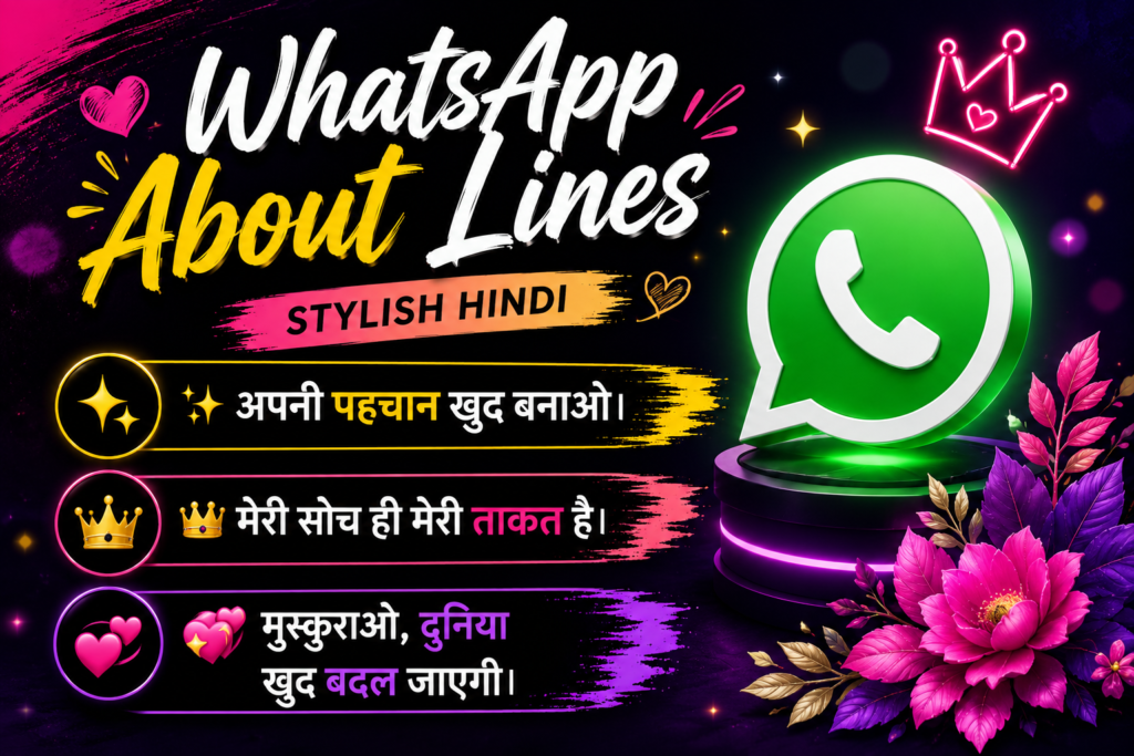 whatsapp about lines stylish
whatsapp bio
whatsapp bio ideas
quotes for whatsapp bio
whatsapp bio attitude
whatsapp bio stylish
whatsapp bio for life
captions for whatsapp bio
whatsapp bio for boys
whatsapp bio for boys attitude
caption for whatsapp bio
best whatsapp bio
whatsapp bio quotes
girls whatsapp bio for life
whatsapp bio for girls
best quotes for whatsapp bio
thought for whatsapp bio