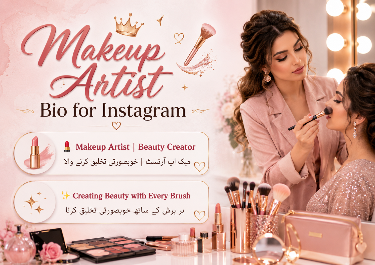 200+ Makeup Artist Bio For Instagram